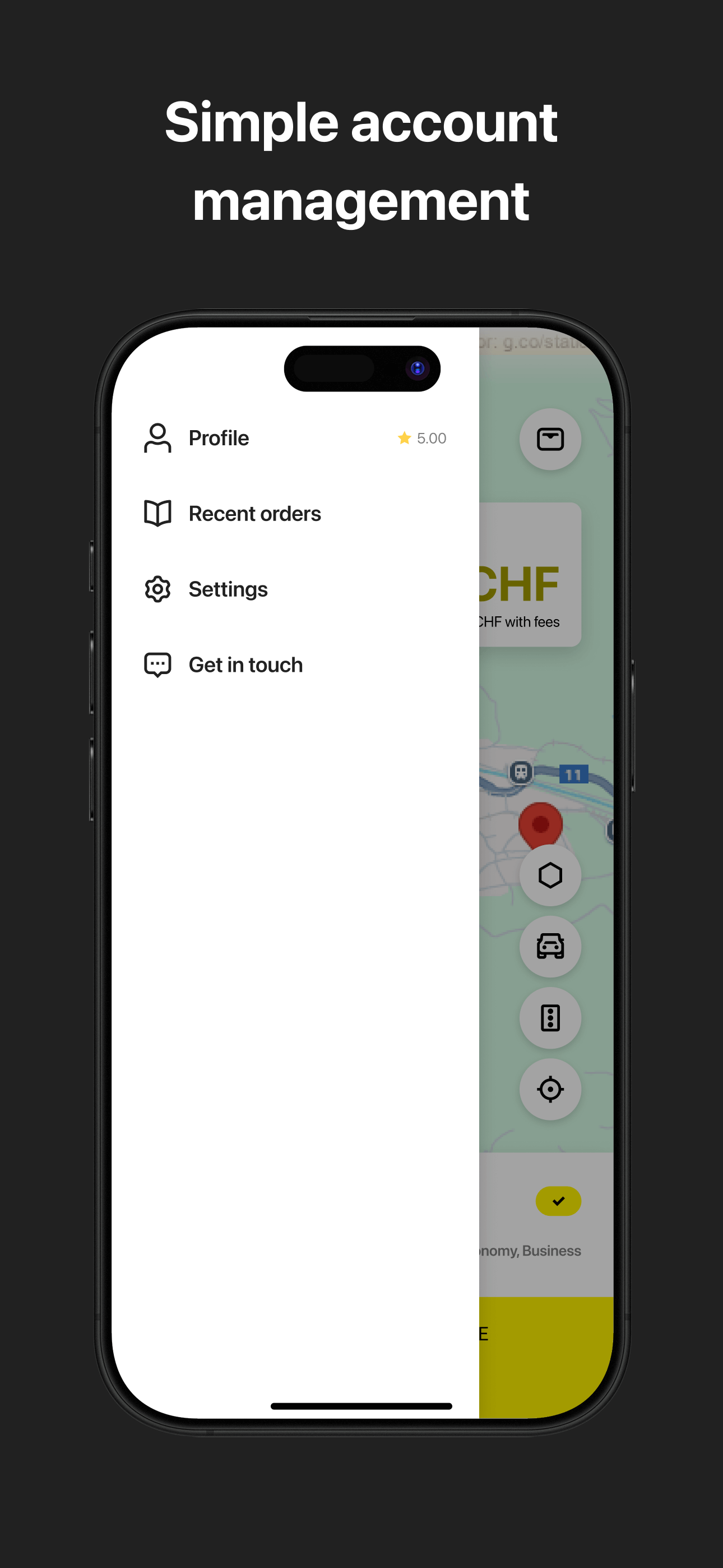 Zorro Driver app