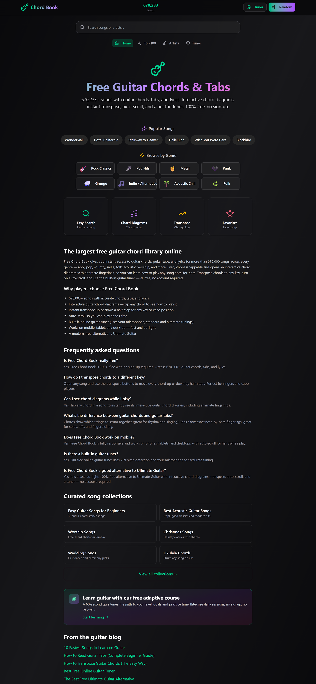 The Chord Book screenshot 4
