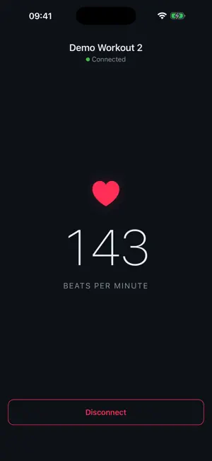 Heart Rate BLE screenshot 1
