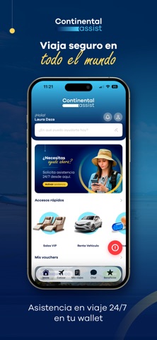 Continental Assist iPhone screenshot