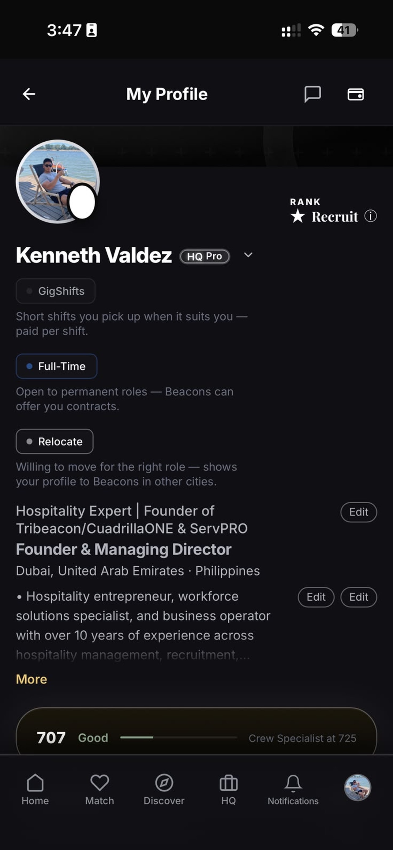 Screenshot 6 of TriBeacon