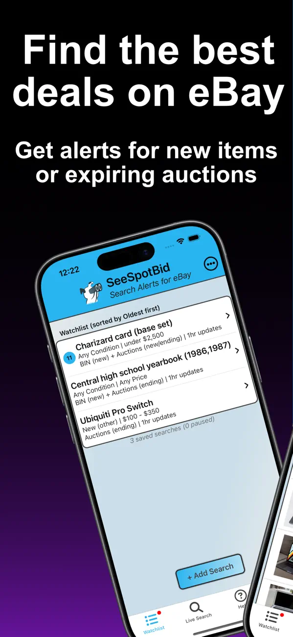 Screenshot #1 pour SeeSpotBid