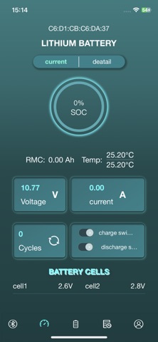 lithium connect screenshot