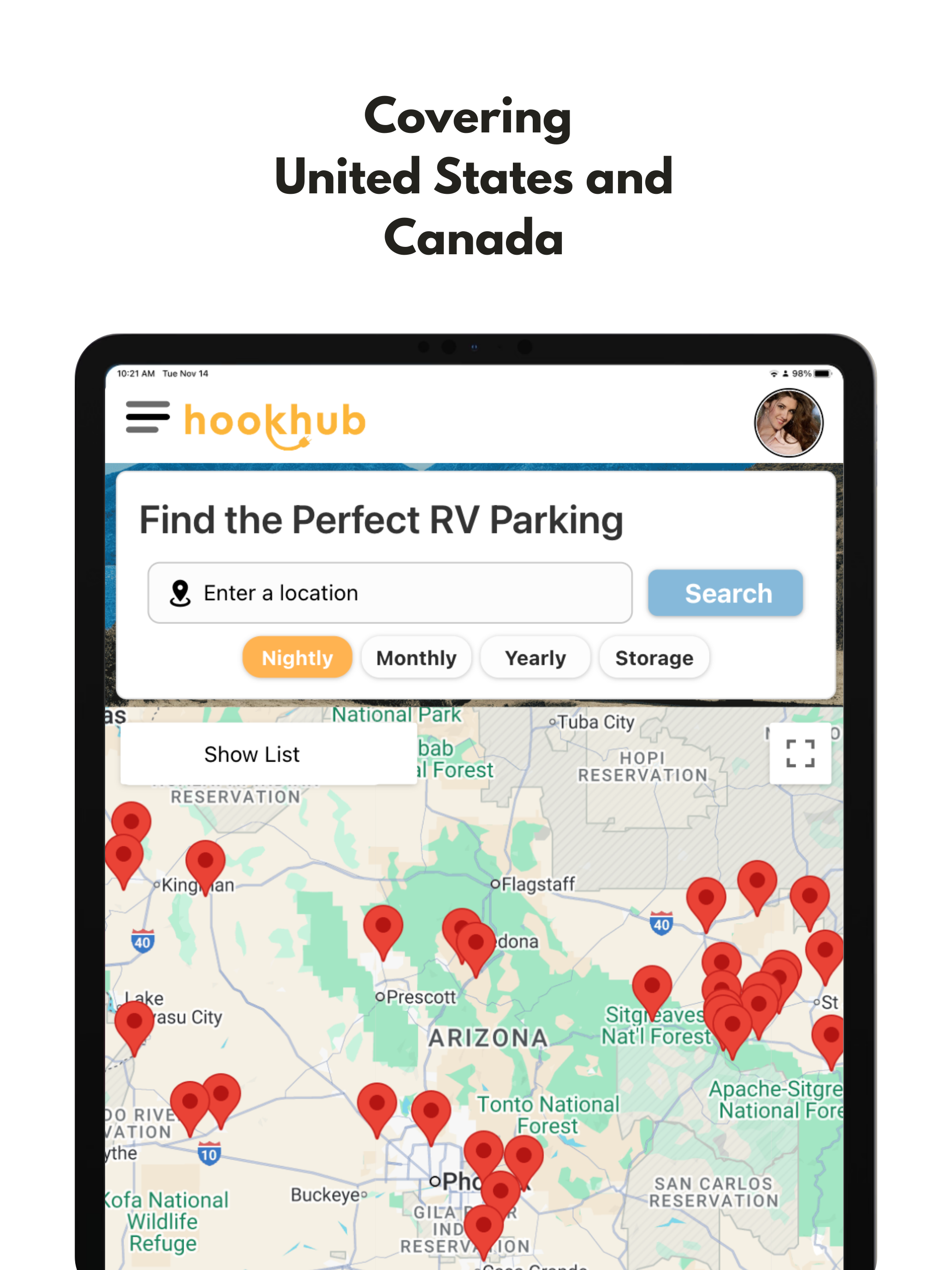Hookhub: RV Parking screenshot 10