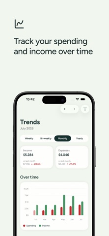 Trace: Expense Tracker screenshot
