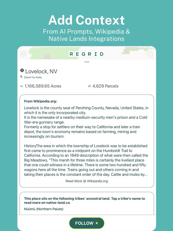 Regrid Property App iPad screenshot 5 - Business app