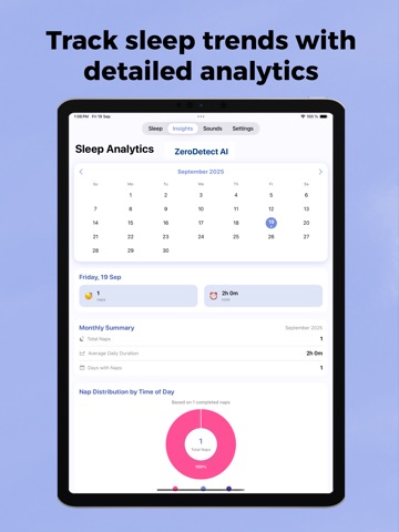 Baby Nap Tracker - NapTime iPad screenshot