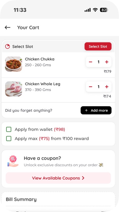 Screenshot 3 of TenderCuts - Fresh Meat & Fish App
