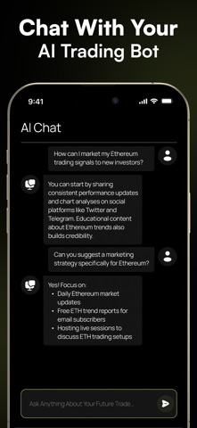 TradeGPT: Ai Trading Assistant iPhone screenshot