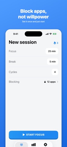 Podoro: Pomodoro Focus Timer Screenshot 4 of 5