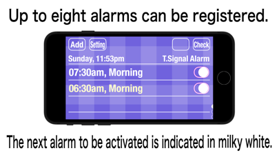 Screenshot #8 for TimeSignal Alarm clock