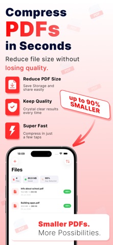 PDF Compressor - size compress Screenshot 1 of 7