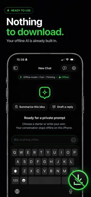 Offline AI Lite screenshot 1