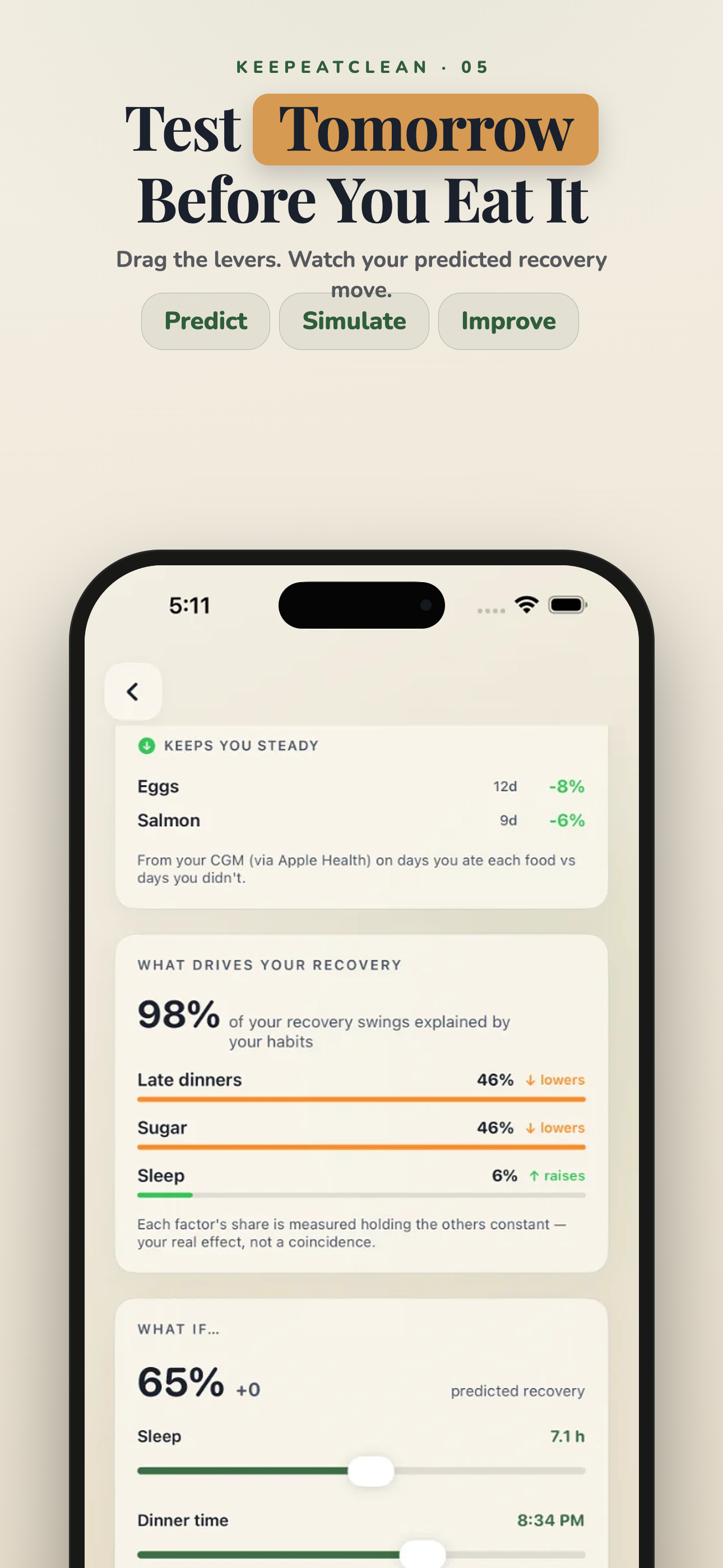 KeepEatClean screenshot 5