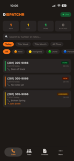 Dispatchr App screenshot 2