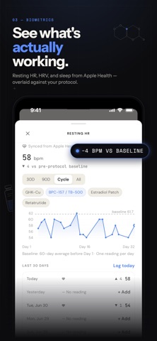 PeptideLab - Peptide Tracker screenshot
