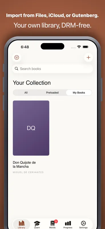 Léelo: Lector EPUB en español screenshot 2 of 6