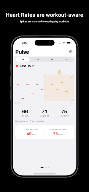 Pulse - Heart Stats screenshot 2