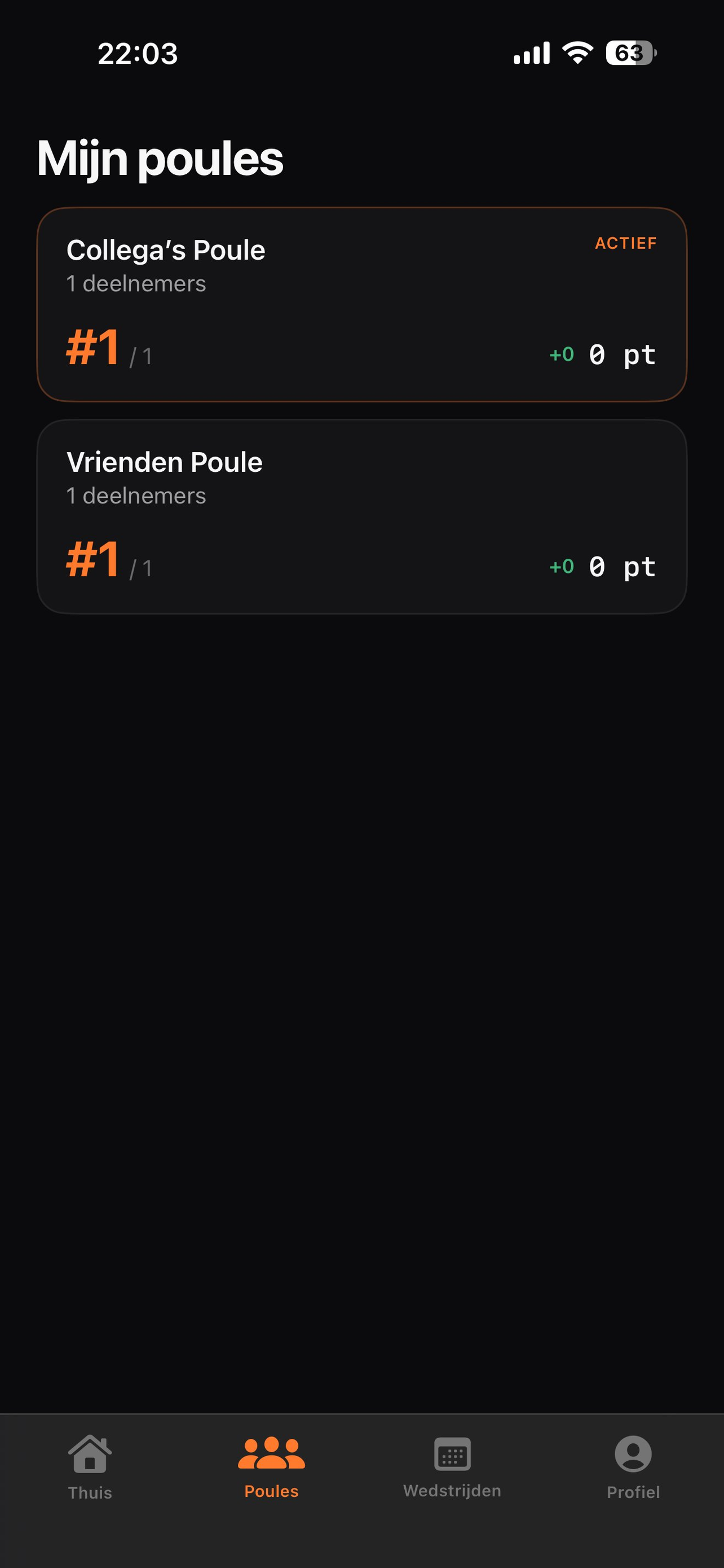 WK Poule 2026 screenshot 3