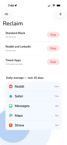 Reclaim Your Time screenshot 1