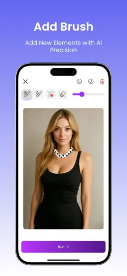 Captura de pantalla de Quill: AI Magic Photo Editor en iPhone 1