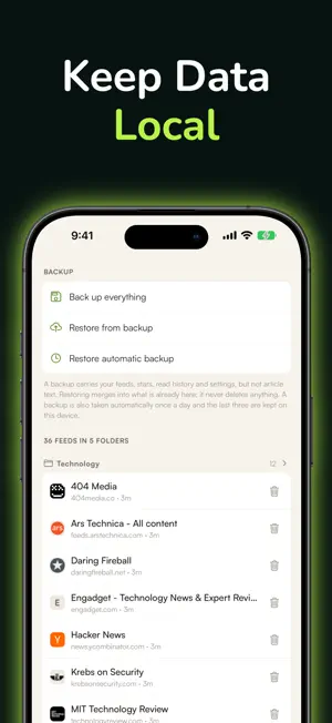 Gather: RSS & News Reader screenshot 4