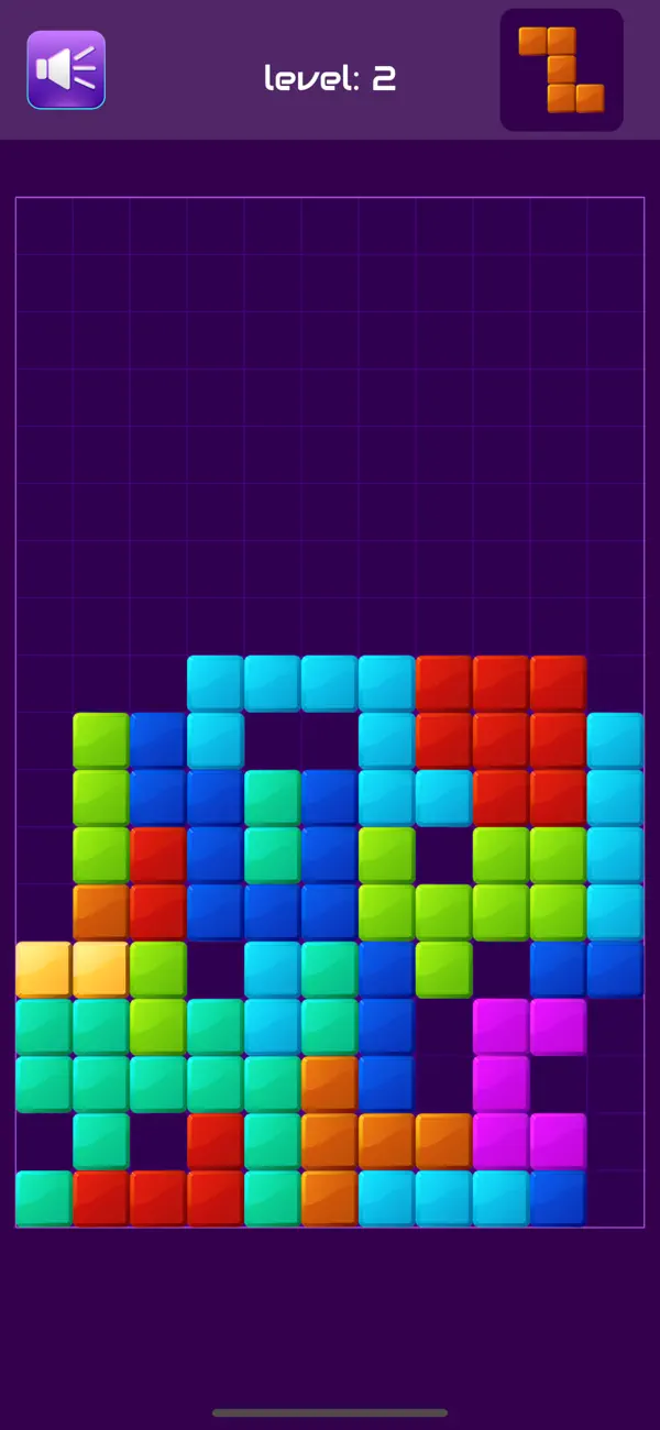 Screenshot #2 pour Bricks Puzzle Game For Watch