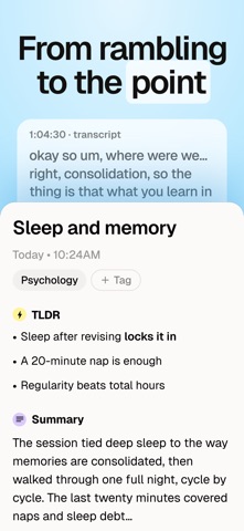 Cosmonote: AI notes & summary Screenshot 2 of 8