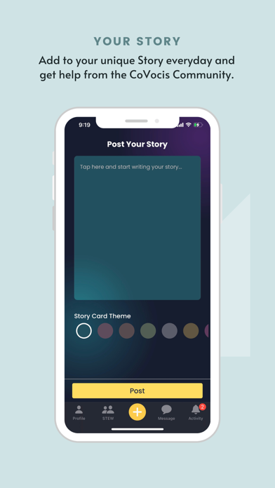 CoVocis - Connect Cope Care Screenshot