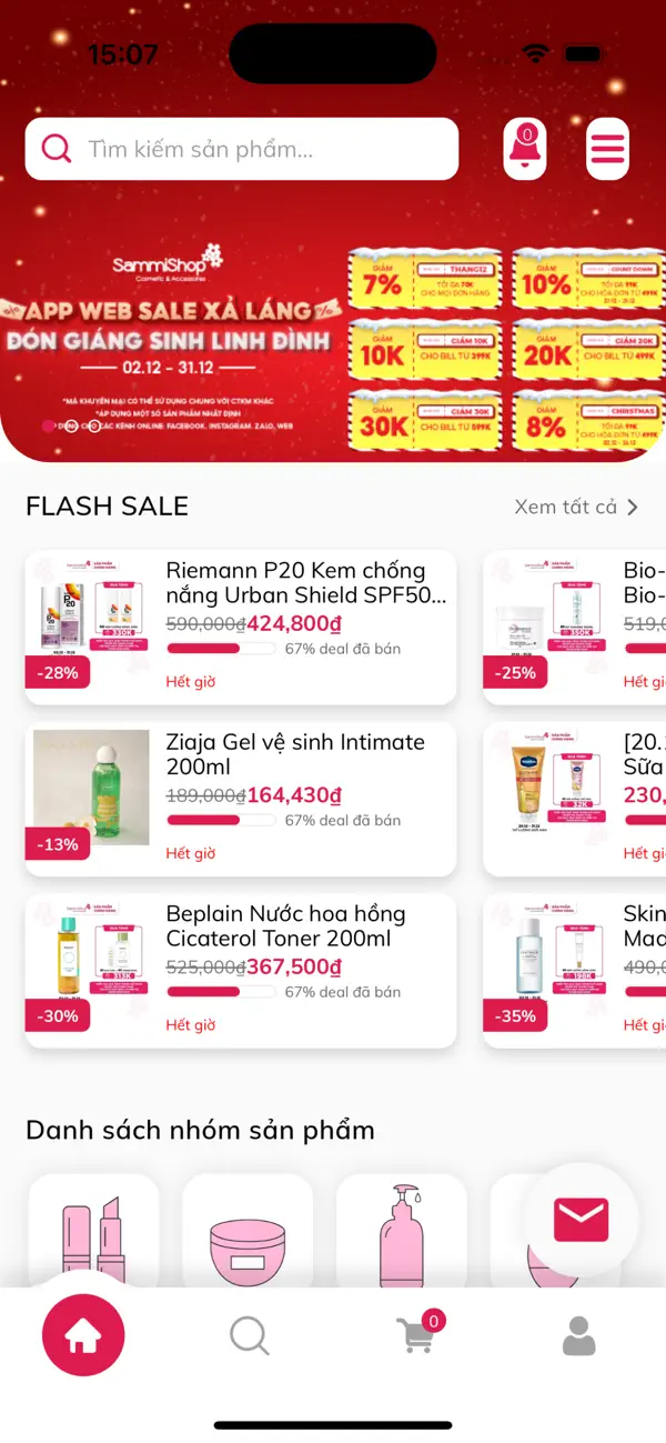 Screenshot #1 pour Sammi Shop