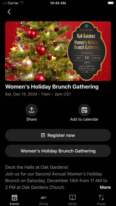 App screenshot