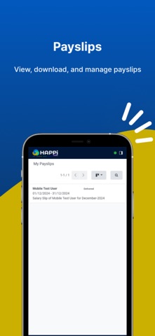 Happi: HRMS,Payroll,Accounting Screenshot 4 of 6