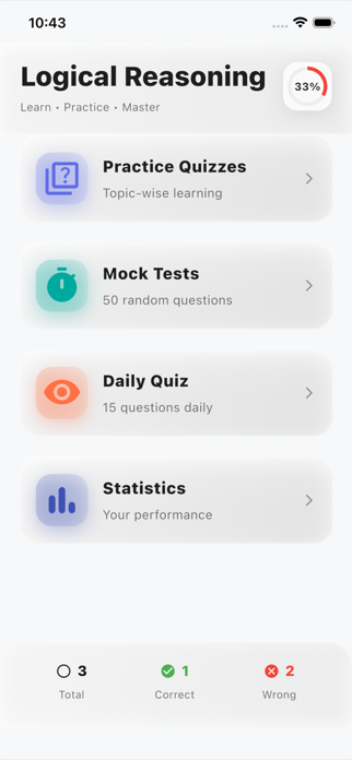Logical Reasoning Test Pro Screenshot 1 of 6