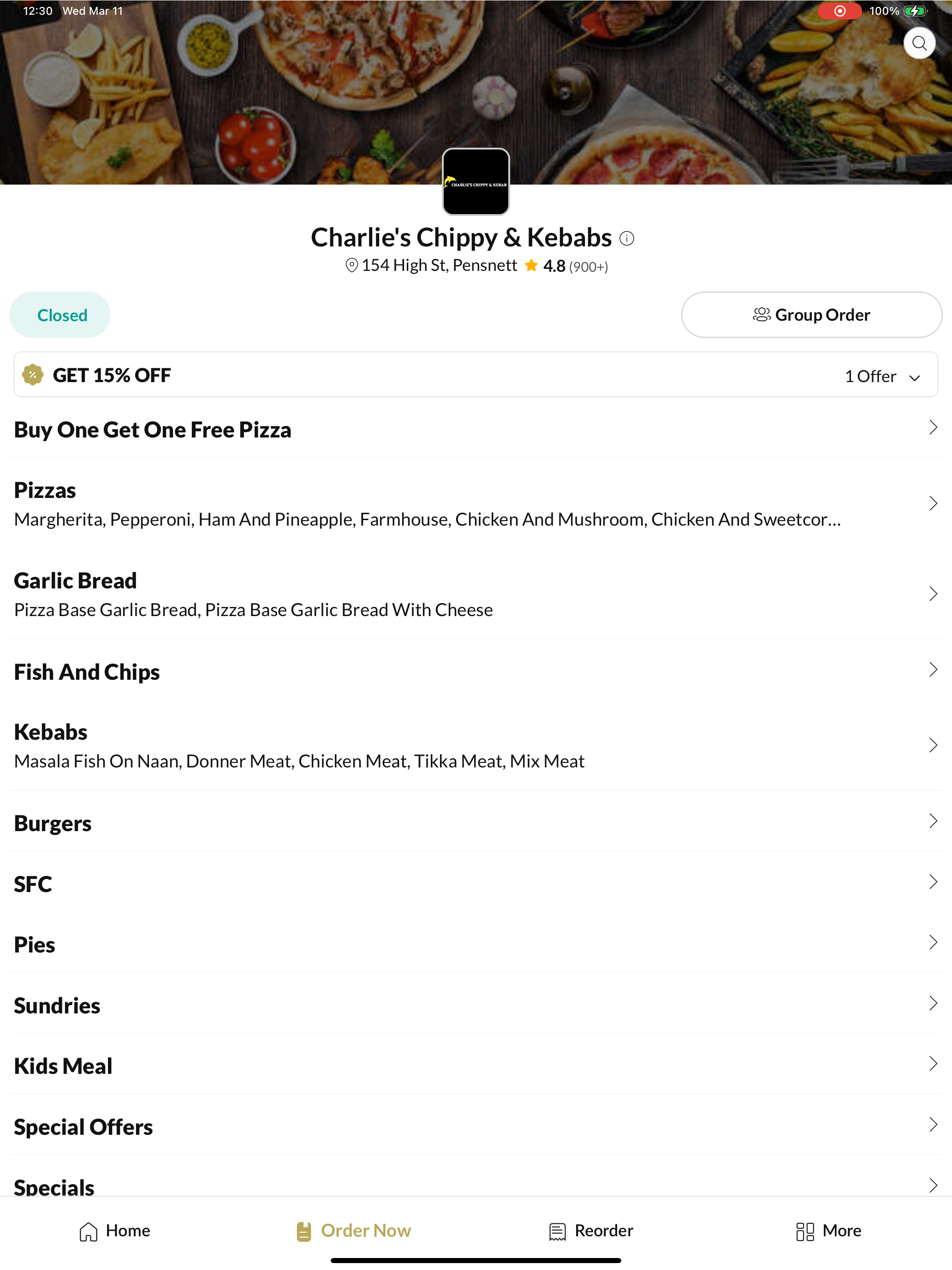 Charlie's Chippy & Kebabs