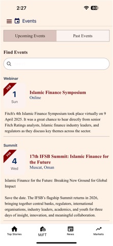 Islamic Financial Times screenshot