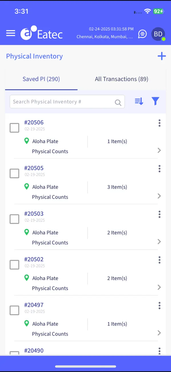 Screenshot #2 pour Eatec Mobile IP