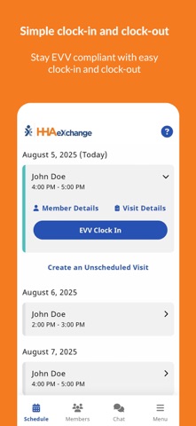HHAeXchange+ iPhone screenshot 4
