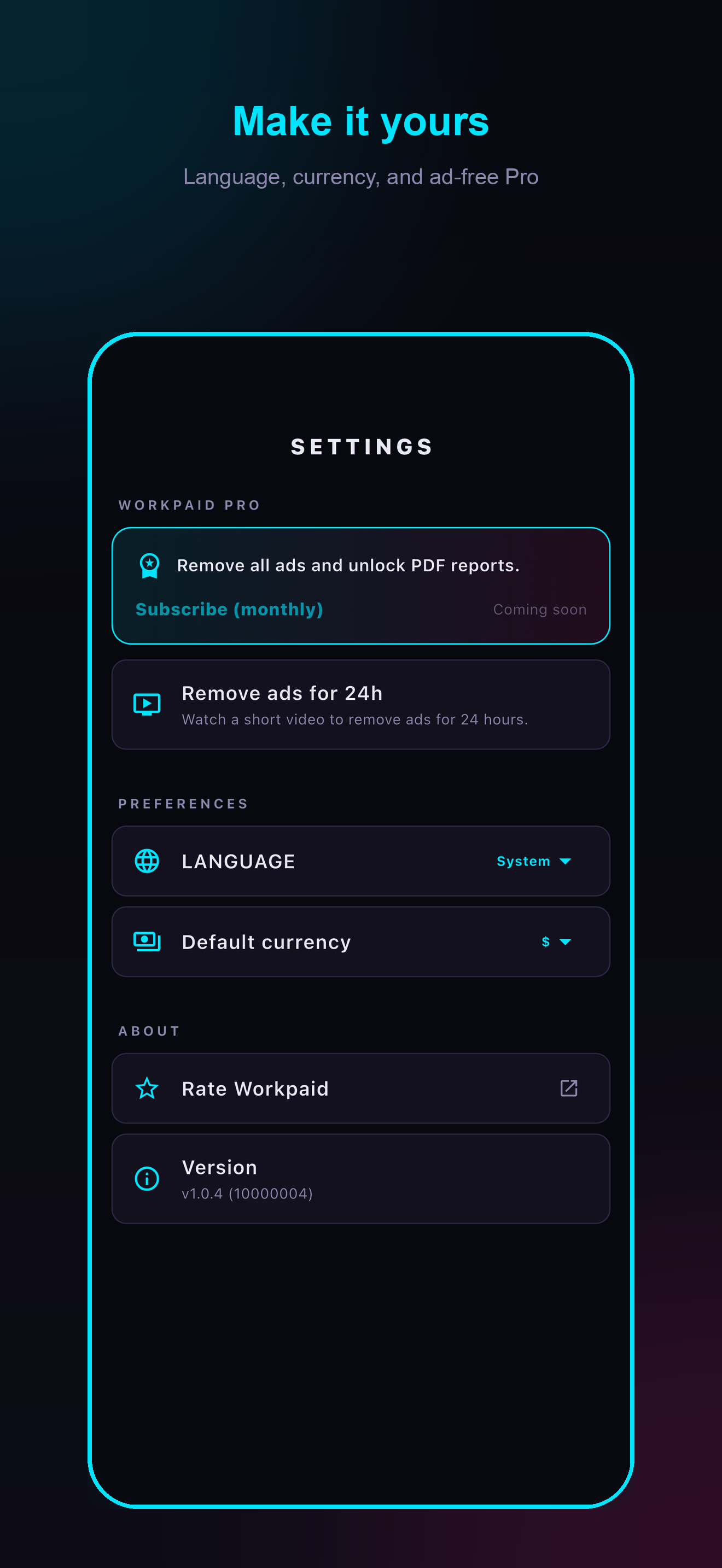 Workpaid: Hours & Pay screenshot 4