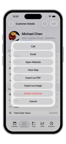 Customer Manager Pro-My Client のスクリーンショット