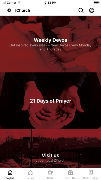 iChurchoka iPhone screenshot 1 - Lifestyle app