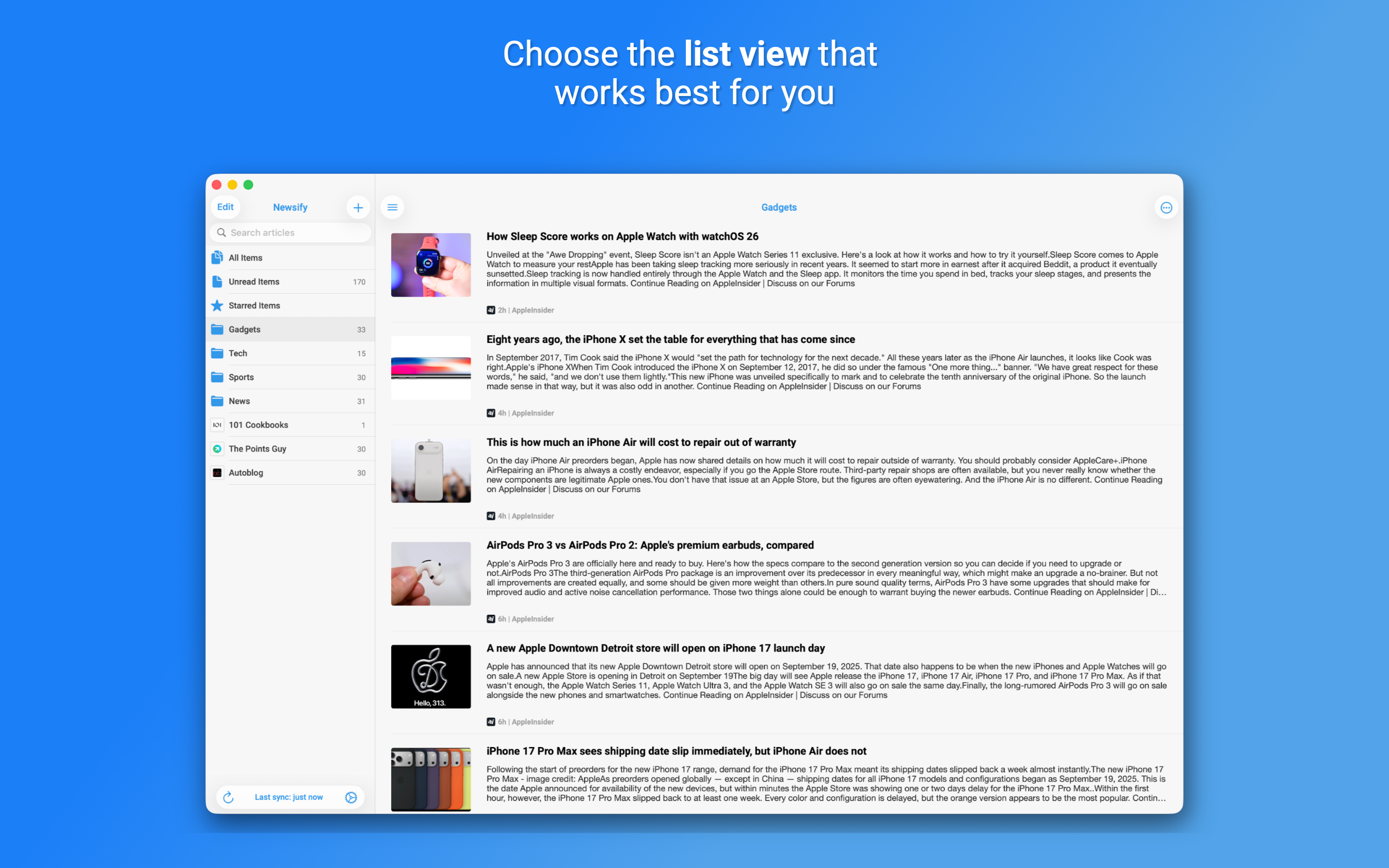 Newsify: RSS Reader