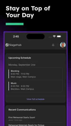 StageHub screenshot 2