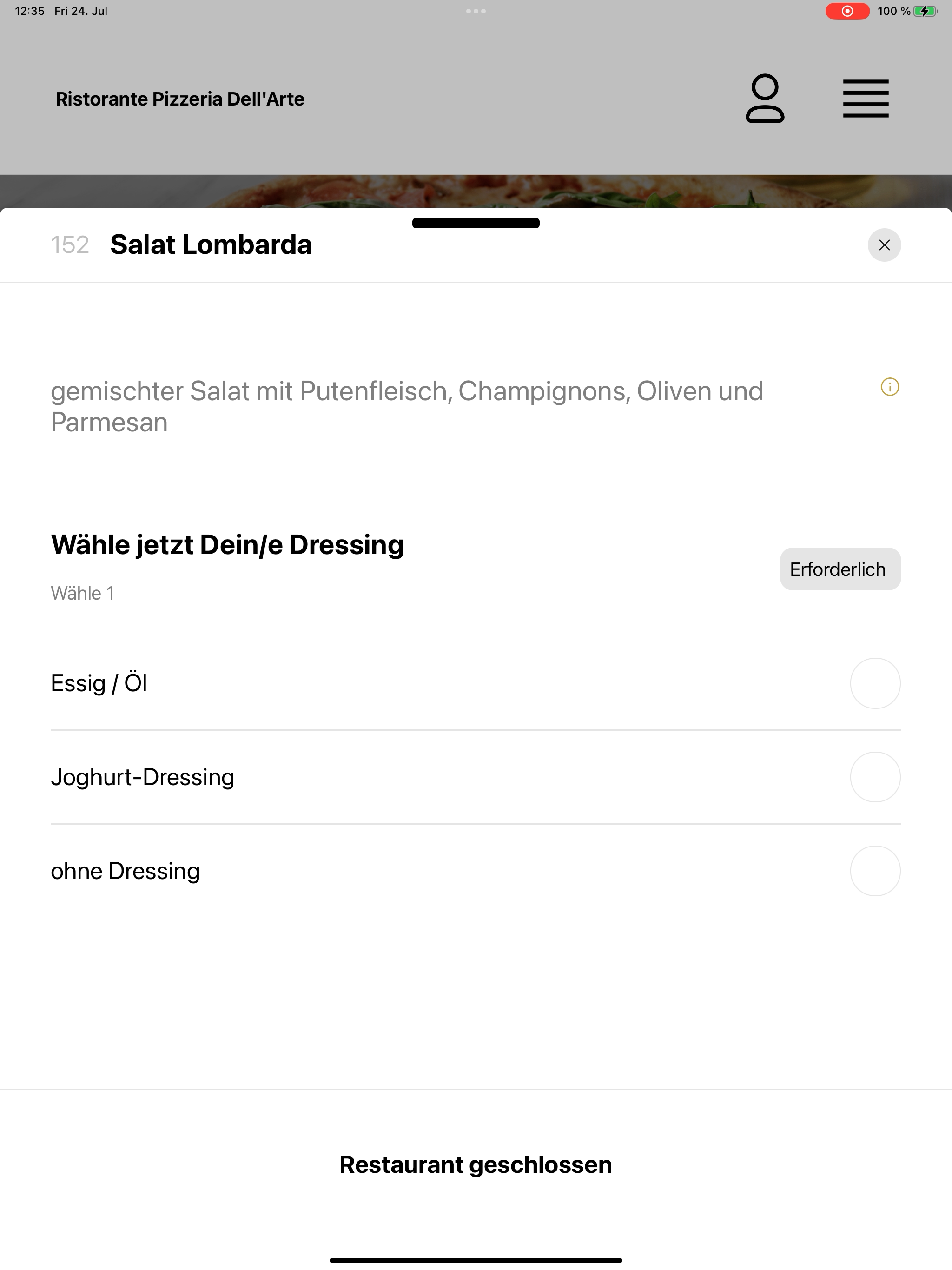 Ristorante Pizzeria Dell' Arte screenshot 16