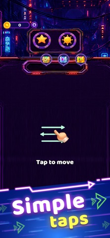 Neon Arrow City Screenshot 2 of 4