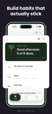 Tend: Grow Habits Screenshot 1 of 4