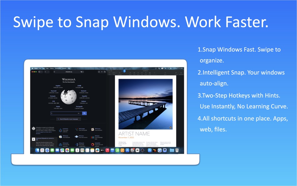Fly Shortcut - Window Manager (macOS) 由: 薇 林