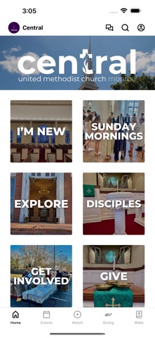 Central UMC Monroe Screenshot 1 of 3