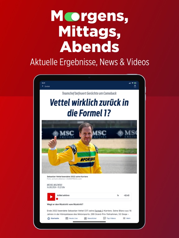 Screenshot #5 pour SPORT BILD: Alle Fussball News