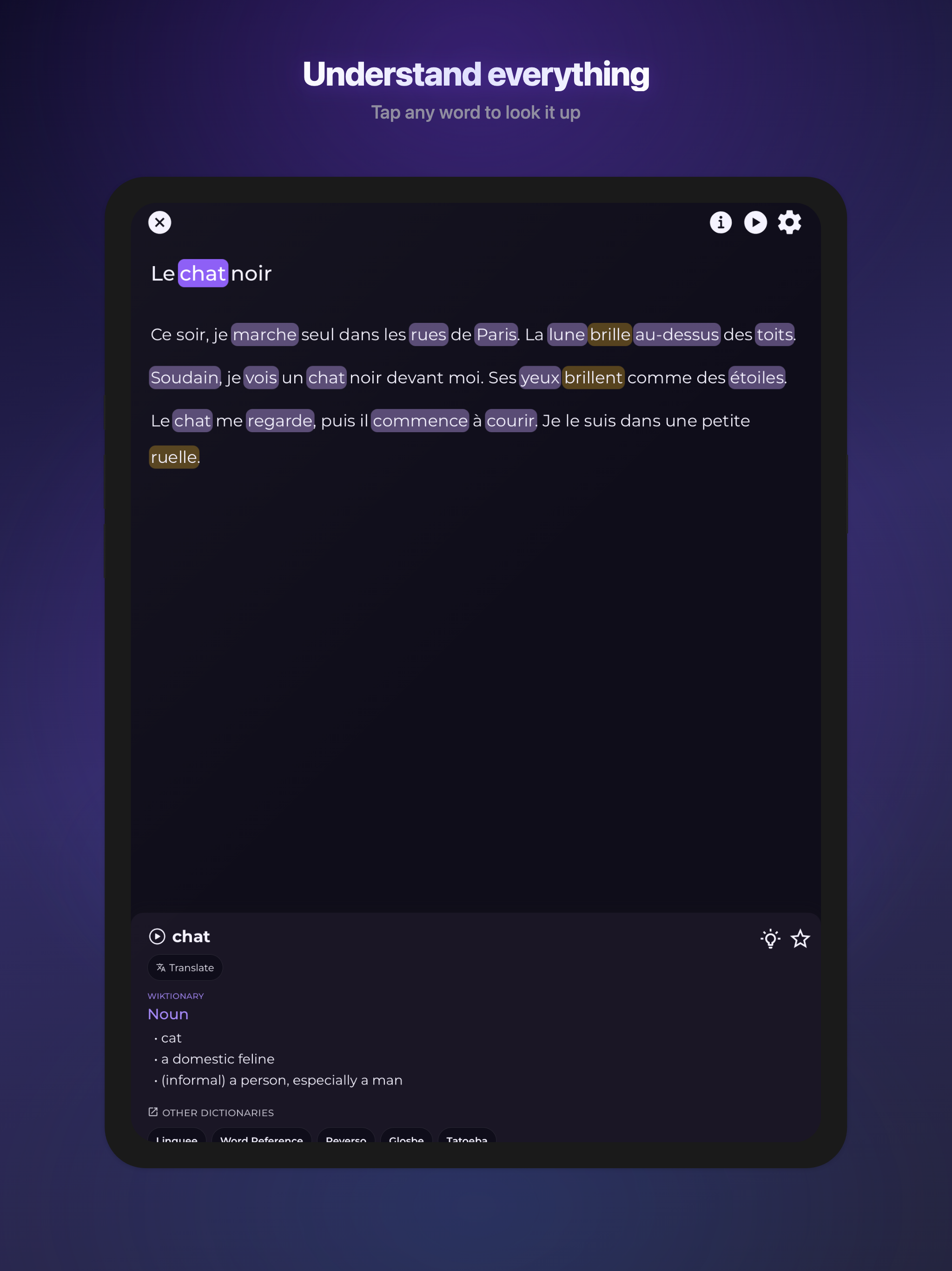 Polli: Language learning