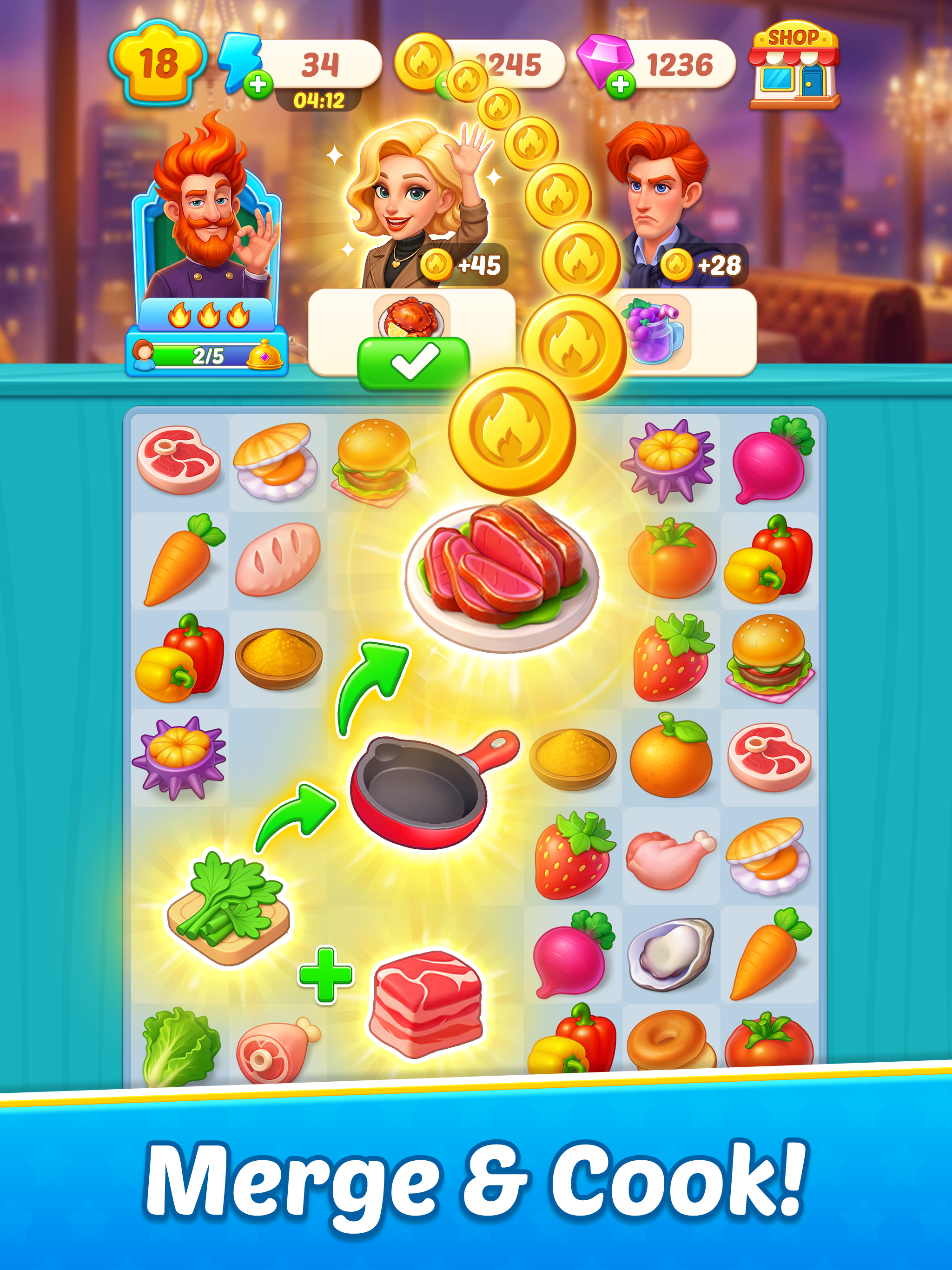 Merge Tasty - Chef & Cooking screenshot 8
